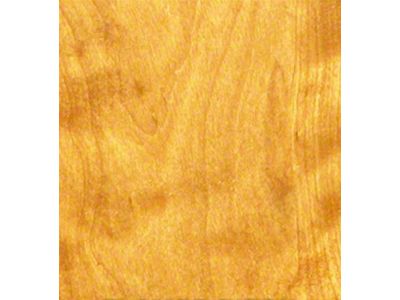 RETROLINER Real Wood Bed Liner; Flamed Birch Wood; HydroSatin Finish; Mild Steel Punched Bed Strips (20-25 Jeep Gladiator JT)