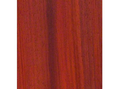 RETROLINER Real Wood Bed Liner; Paduak Wood; HydroShine Finish; Mild Steel Punched Bed Strips (20-25 Jeep Gladiator JT)