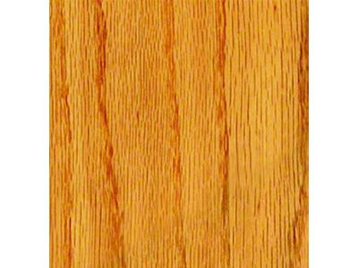 RETROLINER Real Wood Bed Liner; Red Oak Wood; HydroSatin Finish; Polished Stainless Punched Bed Strips (20-25 Jeep Gladiator JT)