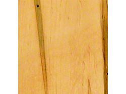 RETROLINER Real Wood Bed Liner; Wormy Maple Wood; HydroSatin Finish; Mild Steel Punched Bed Strips (20-26 Jeep Gladiator JT)