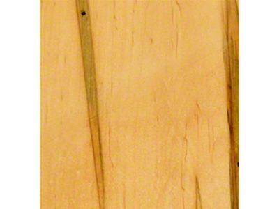 RETROLINER Real Wood Bed Liner; Wormy Maple Wood; HydroSatin Finish; Mild Steel Punched Bed Strips (20-25 Jeep Gladiator JT)