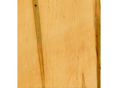 RETROLINER Real Wood Bed Liner; Wormy Maple Wood; HydroShine Finish; Polished Stainless Punched Bed Strips (20-25 Jeep Gladiator JT)