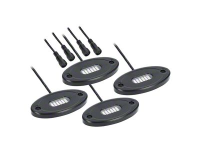 RGBW 4-Pod Rock Light Kit (Universal; Some Adaptation May Be Required)