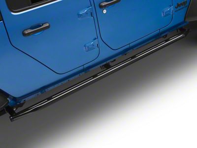 Rock Sliders; Black (20-25 Jeep Gladiator JT)