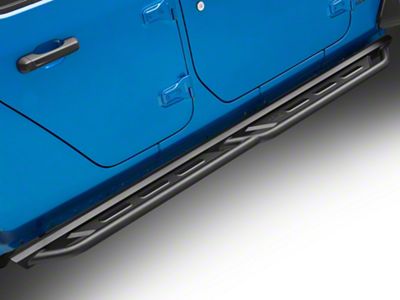 Rocker Steps; Textured Black (20-25 Jeep Gladiator JT)