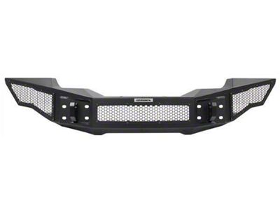 Go Rhino Rockline Winch-Ready Full Width Front Bumper; Textured Black (20-25 Jeep Gladiator JT)