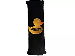 Seat Belt Pad with Jeep Duck Logo (Universal; Some Adaptation May Be Required)