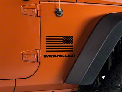 SEC10 Small American Flag; 7x3.5 (20-25 Jeep Gladiator JT)