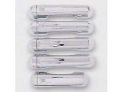 Smart Key Door Handle Covers; Chrome (20-24 Jeep Gladiator JT)