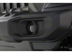 Fog Light Covers; Smoked (20-25 Jeep Gladiator JT Sport)
