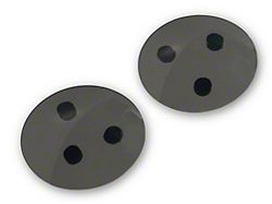 Fog Light Covers; Smoked (20-25 Jeep Gladiator JT Sport)