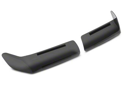 Turn Signal Covers; Smoked (20-25 Jeep Gladiator JT, Excluding Sport)