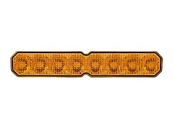 SS10 Light Bar Replacement Lens; Flood; Yellow