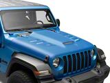 SSK Style Ram Air Hood; Unpainted (20-25 Jeep Gladiator JT)