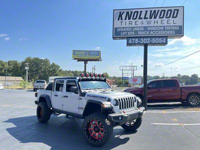 STX Drop Side Step Bars; Black (20-25 Jeep Gladiator JT)