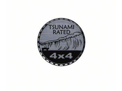 Tsunami Rated Badge (Universal; Some Adaptation May Be Required)