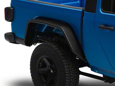 Tubular Fender Flares; Rear (20-25 Jeep Gladiator JT)
