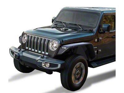 Tubular Fender Flares; Front (20-25 Jeep Gladiator JT)