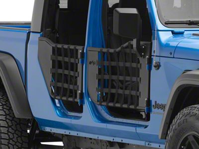 Barricade Tubular Matrix Doors with Mirrors (20-25 Jeep Gladiator JT)