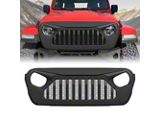 American Modified Vader Grille with Mesh; Matte Black (20-25 Jeep Gladiator JT)