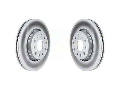 Vented Brake Rotors; Front Pair (20-25 Jeep Gladiator JT)