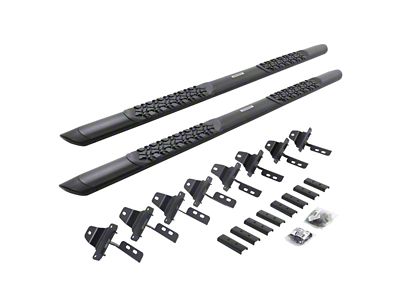 Go Rhino V-Series V3 Running Boards; Textured Black (20-25 Jeep Gladiator JT)