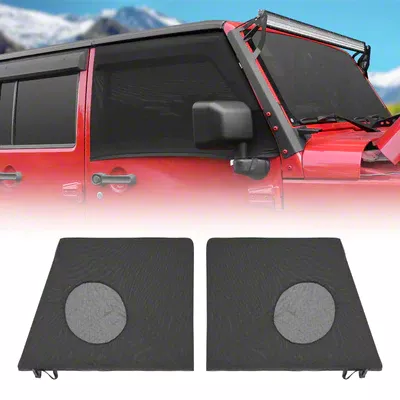 Jeep Gladiator Window Screens; Front and Rear (20-26 Jeep Gladiator JT ...
