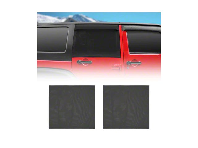Jeep Rear Screen Jeep Gladiator Window Screens; Rear (20-25 Jeep Gladiator JT) - Free ...