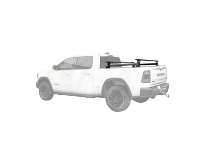 Go Rhino XRS Cross Bars for Tonneau Covers; Textured Black (20-25 Jeep Gladiator JT)