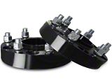 1.25-Inch Billet Aluminum Hubcentric Wheel Adapters; 5x4.5 to 5x5 (93-98 Jeep Grand Cherokee ZJ)