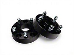 1.50-Inch 5-Lug Wheel Spacers; Black; Set of Four (99-10 Jeep Grand Cherokee WJ & WK)