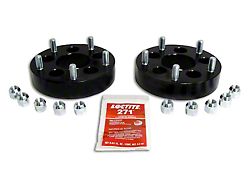 1.50-Inch Wheel Adapters; 5x4.5 to 5x5; Black (93-98 Jeep Grand Cherokee ZJ)