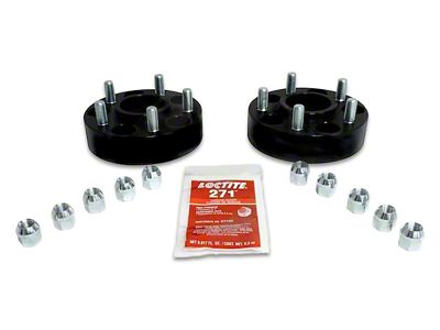 1.50-Inch Wheel Spacers; Black (93-98 Jeep Grand Cherokee ZJ)