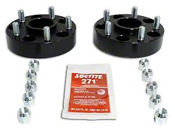 1.50-Inch Wheel Spacers; Black (99-10 Jeep Grand Cherokee WJ & WK)