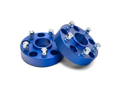 1.50-Inch Wheel Spacers; Blue (99-10 Jeep Grand Cherokee WJ & WK)