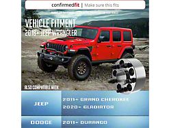 2-Inch Billet Aluminum Hubcentric Wheel Spacers (11-25 Jeep Grand Cherokee WK2 & WL)