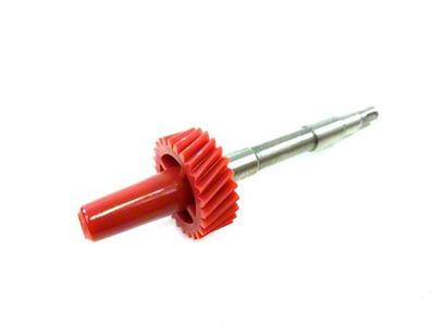 26-Tooth Speedometer Gear; Long Shaft; Red (1993 Jeep Grand Cherokee ZJ)