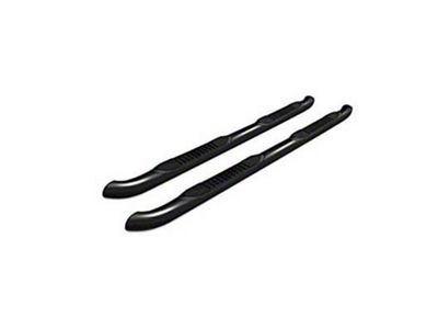3-Inch Round Side Step Bars; Black (22-25 Jeep Grand Cherokee WL, Excluding 4xe)