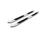 3-Inch Round Side Step Bars; Stainless Steel (22-25 Jeep Grand Cherokee WL, Excluding 4xe)