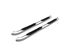 3-Inch Round Side Step Bars; Stainless Steel (22-25 Jeep Grand Cherokee WL, Excluding 4xe)