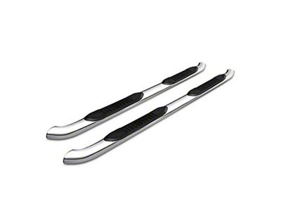 3-Inch Round Side Step Bars; Stainless Steel (22-25 Jeep Grand Cherokee WL, Excluding 4xe)