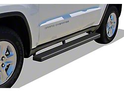 5-Inch iStep Running Boards; Black (11-21 Jeep Grand Cherokee WK2, Excluding High Altitude, Limited X, SRT, SRT8, Summit, Trackhawk & Trailhawk)