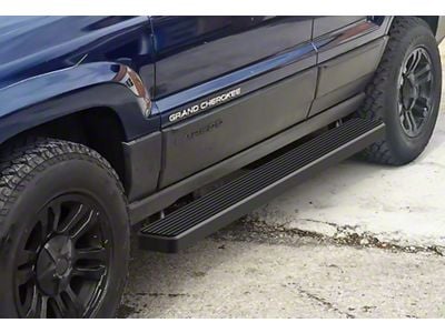 5-Inch iStep Running Boards; Black (99-04 Jeep Grand Cherokee WJ)