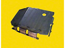545RFE Transmission Oil Pan Skid Plate; Raw (99-04 4.7L Jeep Grand Cherokee WJ)