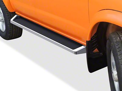 6-Inch iRunning Boards; Black (99-04 Jeep Grand Cherokee WJ Laredo)