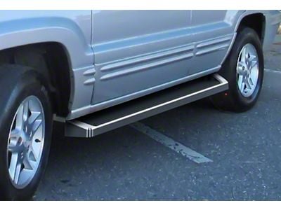6-Inch iRunning Boards; Black (94-98 Jeep Grand Cherokee ZJ Laredo)