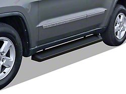 6-Inch iRunning Boards; Black (11-21 Jeep Grand Cherokee WK2, Excluding High Altitude, Limited X, SRT, SRT8, Summit, Trackhawk & Trailhawk)