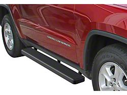 6-Inch iStep Running Boards; Black (11-21 Jeep Grand Cherokee WK2, Excluding High Altitude, Limited X, SRT, SRT8, Summit, Trackhawk & Trailhawk)