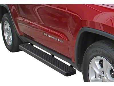 6-Inch iStep Running Boards; Black (11-21 Jeep Grand Cherokee WK2, Excluding High Altitude, Limited X, SRT, SRT8, Summit, Trackhawk & Trailhawk)