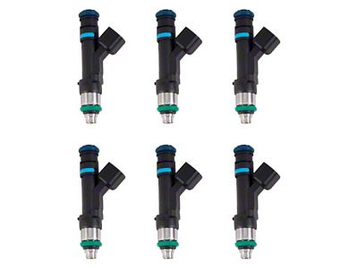 6-Piece Fuel Injector Set (05-10 3.7L Jeep Grand Cherokee WK)